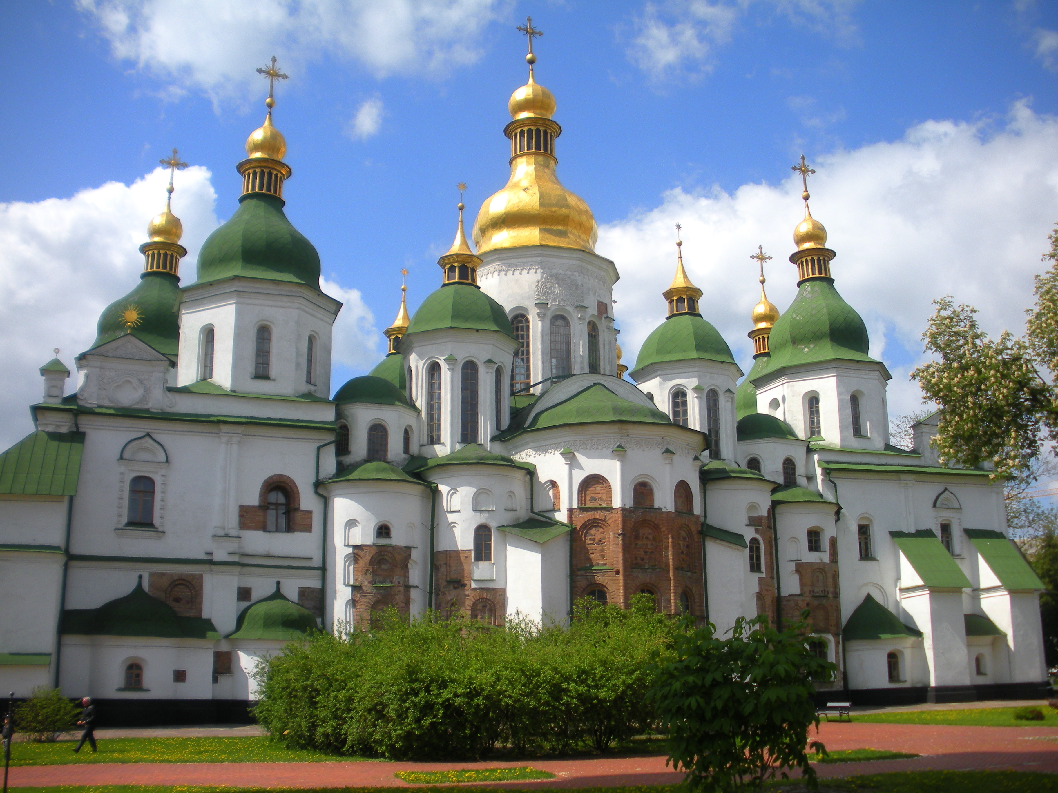 Na foto: A Catedral de Santa Sofia de Kiev, um patrimônio mundial pela UNESCO.