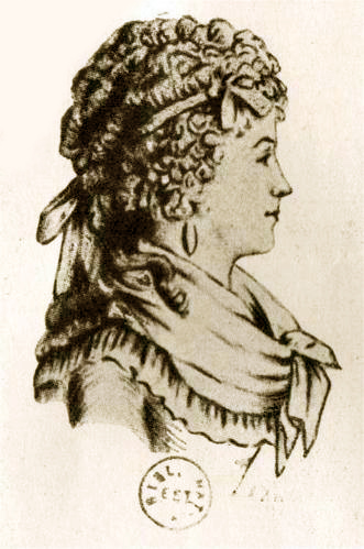 Retrato atribuído a Renée-Pélagie de Montreuil, a esposa do Marquês de Sade. 
