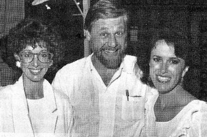 Carolyn Day, Bob Bishop e Sandra Bridewell.