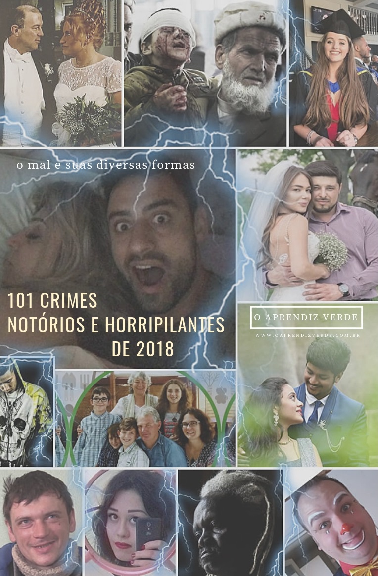 101 Crimes Notórios e Horripilantes de 2018 - Capa